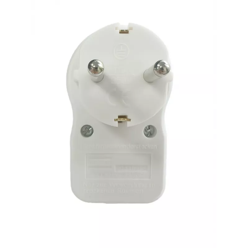 Microconnect GRUTIMER2 apsauga nuo viršįtampių balta 1 kintamosios srovės lizdas (-ai) 230 V