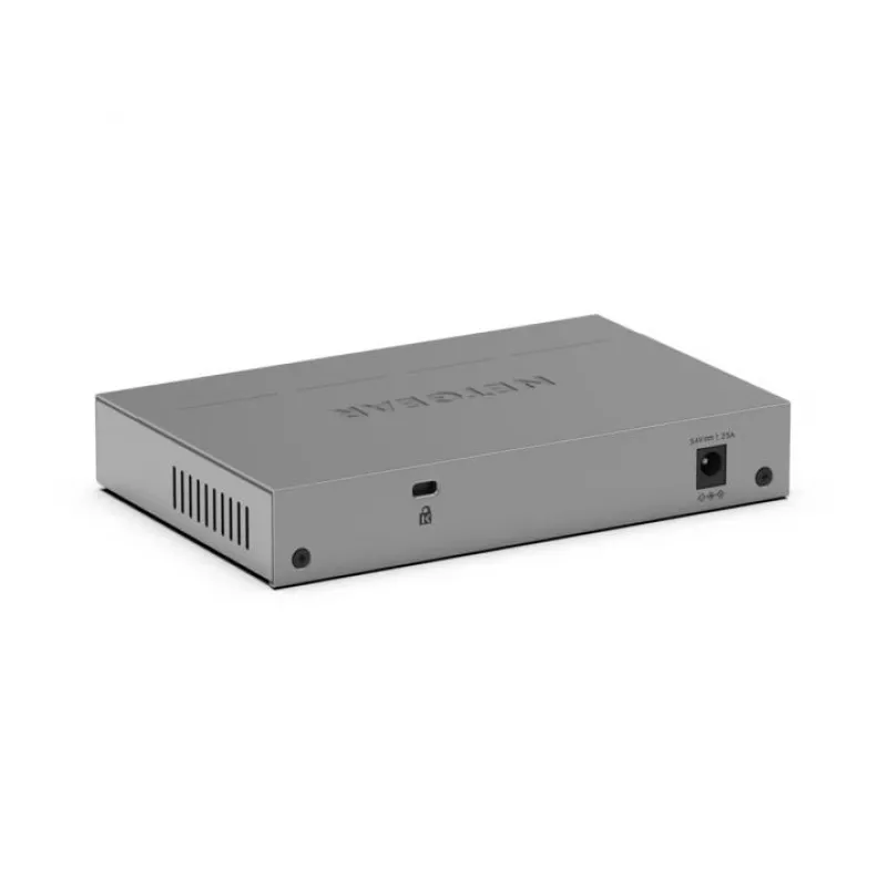 Nevaldomas 5 prievadų PoE komutatorius Netgear GS105P 1Gb Ethernet su maitinimo per Ethernet funkcija (GS105P-300EUS)