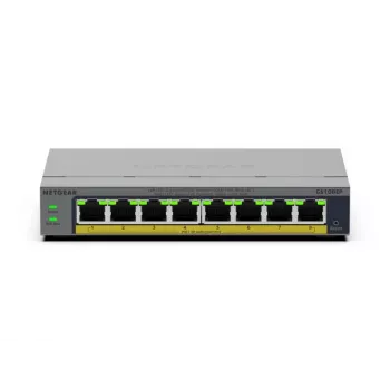 NETGEAR GS108EP valdomas L2/L3 Gigabit Ethernet (10/100/1000) pilkas