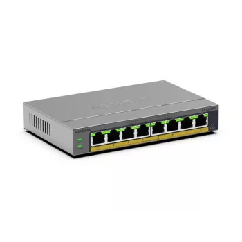 NETGEAR GS108EPP Nevaldomas Gigabit Ethernet (10/100/1000) maitinimo per Ethernet (PoE) stalinis/sieninis montavimas pilkas
