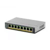 NETGEAR GS108EPP Nevaldomas Gigabit Ethernet (10/100/1000) maitinimo per Ethernet (PoE) stalinis/sieninis montavimas pilkas