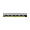 Valdomas L2/L3 Gigabit Ethernet PoE komutatorius Netgear GS116EPP — 16x RJ-45 10/100/1000, 1x SFP, 8000 MAC įrašų, Pilka