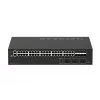 NETGEAR M4250-40G8XF-PoE++ valdomas L2/L3 gigabitinis eterneto (10/100/1000) komutatorius su maitinimu per eternetą (PoE) 2U juodas