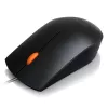 Laidinė USB Type-A optinė abiem rankoms tinkama pelė Lenovo GX30M39704 — 1600 DPI, 3 mygtukai, 1,8 m laidas, juoda