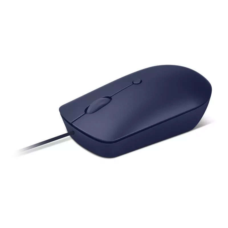 Laidinė USB-C optinė pelė Lenovo GY51D20878, abiem rankoms tinkama, 2400 DPI, 4 mygtukai, mėlyna