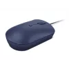 Laidinė USB-C optinė pelė Lenovo GY51D20878, abiem rankoms tinkama, 2400 DPI, 4 mygtukai, mėlyna
