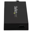 StarTech.com 4 prievadų USB 3.0 šakotuvas - USB Type-A šakotuvas su 1x USB-C ir 3x USB-A (SuperSpeed 5 Gbps) - maitinamas per USB magistralę arba išoriniu adapteriu - nešiojamas USB 3.2 Gen 1 BC 1.2 įkrovimo šakotuvas su maitinimo adapteriu