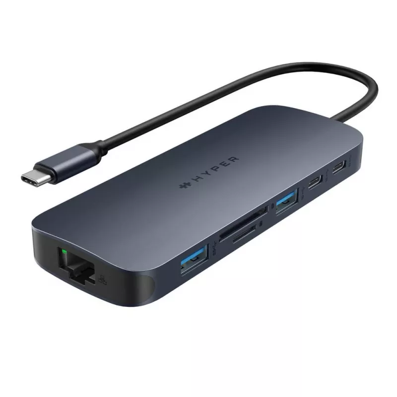Targus HD4006GL nešiojamojo kompiuterio dokas / prievado replikatorius USB 3.2 Gen 2 (3.1 Gen 2) Type-C, juodas