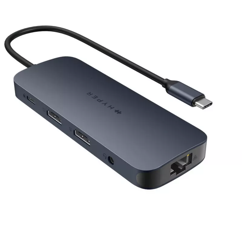 Targus HD4006GL nešiojamojo kompiuterio dokas / prievado replikatorius USB 3.2 Gen 2 (3.1 Gen 2) Type-C, juodas