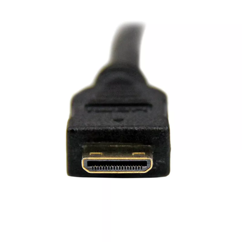 StarTech.com 1 m (3,3 pėd.) Mini HDMI į DVI kabelis – DVI-D į HDMI kabelis (1920x1200p) – 19 kontaktų HDMI Mini patinas į DVI-D patiną – skaitmeninio monitoriaus kabelio adapteris M/M – Mini HDMI į DVI adapteris