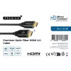 Microconnect Premium optinis HDMI laidas 10m, 10 m, HDMI A tipo (standartinis), HDMI A tipo (standartinis), 4096 x 2160 pikselių, 3D, juodas