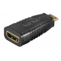 Microconnect HDM19F19MC kabelio lyties keitiklis mini HDMI HDMI juodas