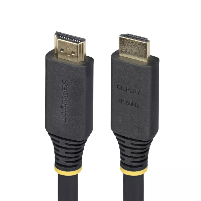 StarTech.com 10m (32.8ft) aktyvus didelės spartos HDMI kabelis, 4K 60Hz/1440p 144Hz, HDR10/HDCP 2.2/ARC, 18Gbps, UHD HDMI 2.0 laidas televizoriui/monitoriui/ekranui, TPE apvalkalas