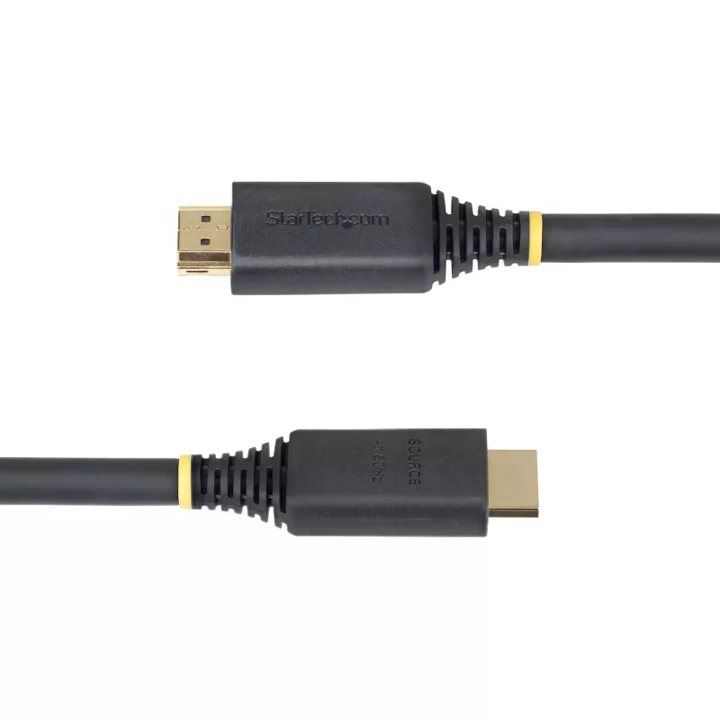 StarTech.com 10m (32.8ft) aktyvus didelės spartos HDMI kabelis, 4K 60Hz/1440p 144Hz, HDR10/HDCP 2.2/ARC, 18Gbps, UHD HDMI 2.0 laidas televizoriui/monitoriui/ekranui, TPE apvalkalas