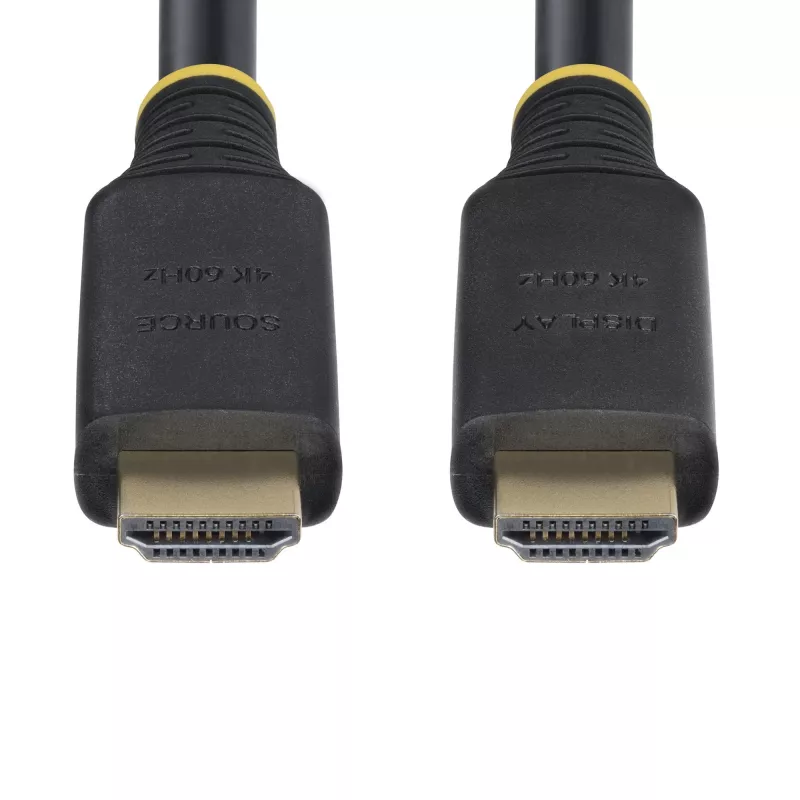 StarTech.com 10m (32.8ft) aktyvus didelės spartos HDMI kabelis, 4K 60Hz/1440p 144Hz, HDR10/HDCP 2.2/ARC, 18Gbps, UHD HDMI 2.0 laidas televizoriui/monitoriui/ekranui, TPE apvalkalas