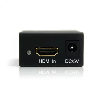 StarTech.com HDMI arba DVI į DisplayPort aktyvus keitiklis, Aktyvus vaizdo keitiklis, Maitinimas, Juoda, Plienas, CE, FCC, RoHS, 1920 x 1200 pikselių