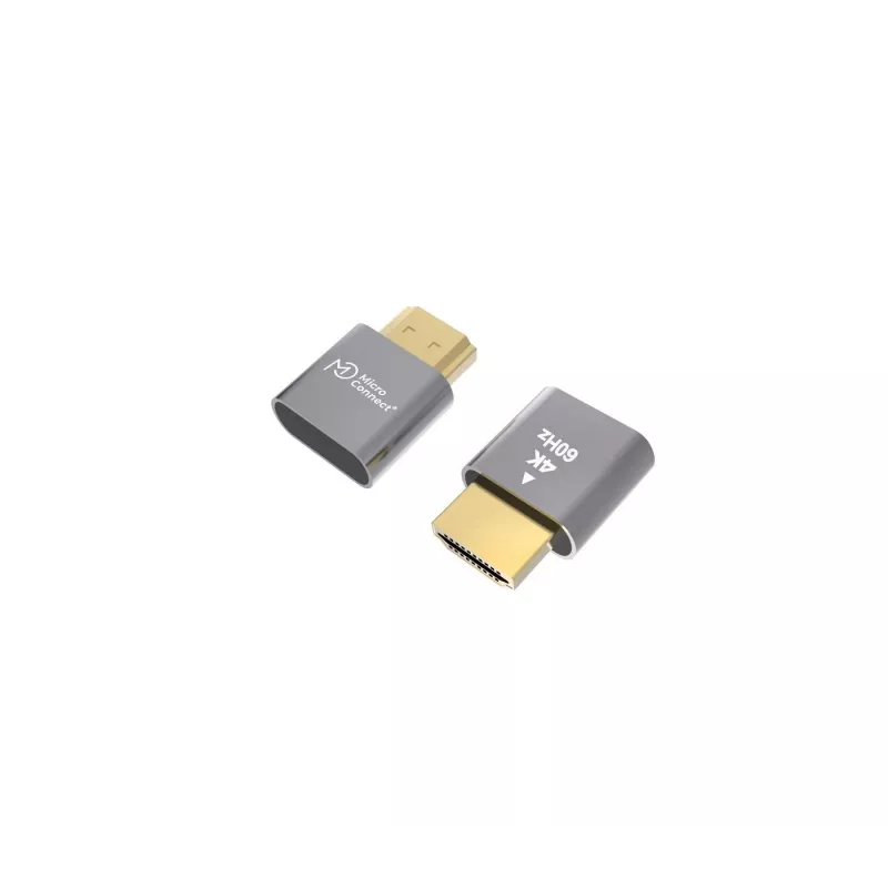 HDMI imitatorius MicroConnect 4K HDMI Dummy pilkas