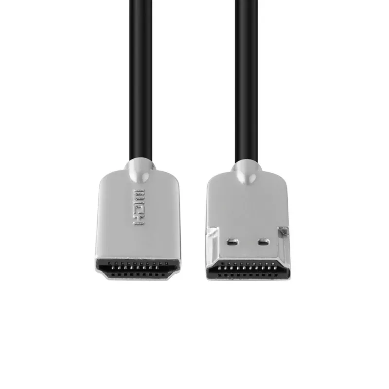 Microconnect HDMISUPERSLIM015M HDMI kabelis 1,5 m HDMI A tipo (standartinis) juodas, metalinis