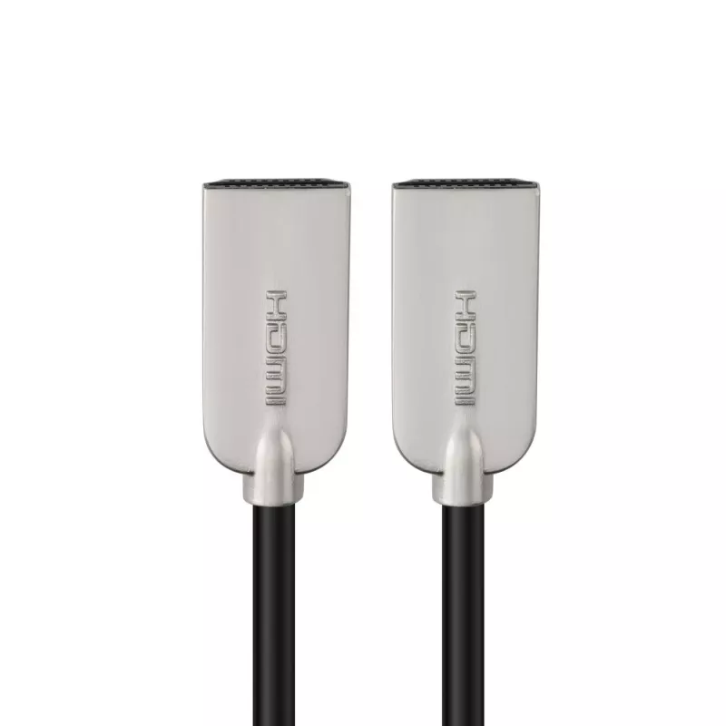 Microconnect HDMISUPERSLIM2M HDMI laidas 2 m HDMI A tipo (standartinis) juoda, metalinė