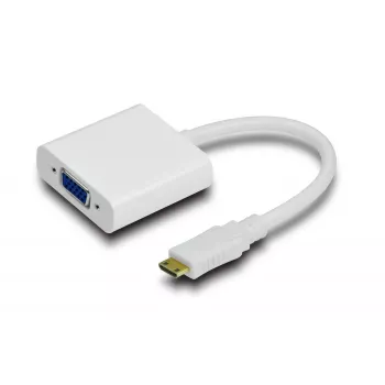„Microconnect HDMIVGA“ vaizdo kabelio adapteris 15 m VGA (D-Sub) HDMI C tipo (Mini) juodas