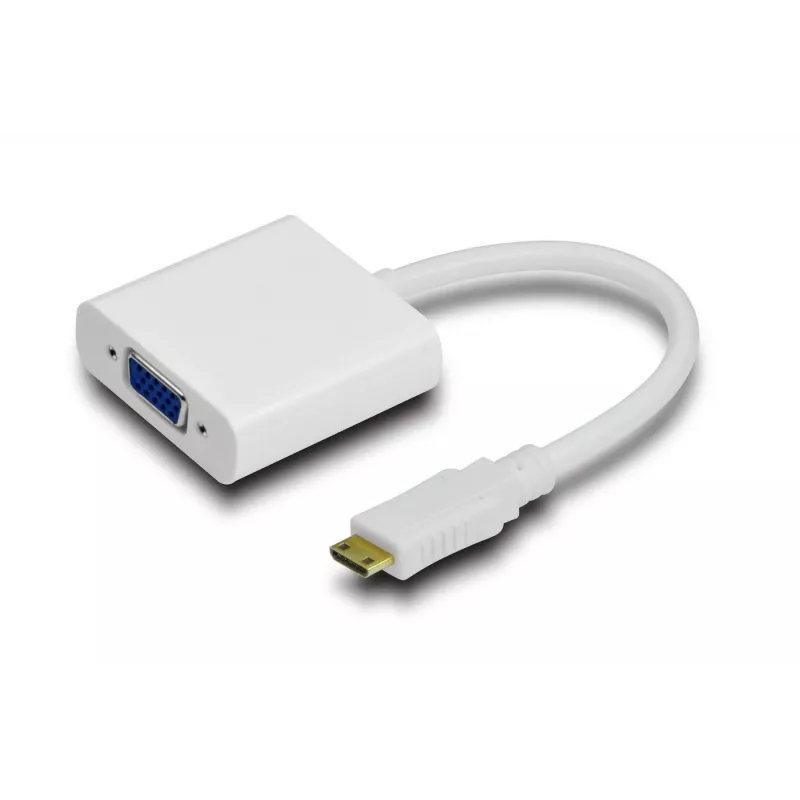 „Microconnect HDMIVGA“ vaizdo kabelio adapteris 15 m VGA (D-Sub) HDMI C tipo (Mini) juodas