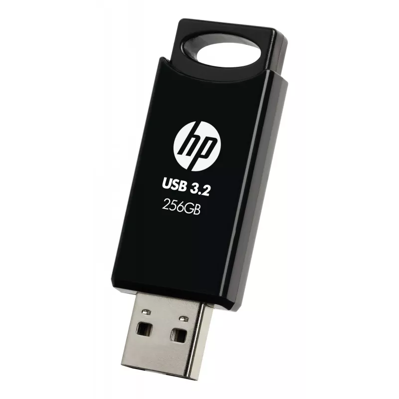 HP 712w USB atmintukas 256 GB USB Type-A 3.2 Gen 1 (3.1 Gen 1) Juodas