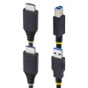 StarTech.com 1,8 m HDMI ir USB 5 Gbps KVM laidas, 4K 60 Hz, HDMI 2.0 ir USB kombinuotasis laidas KVM komutatoriams