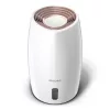 Drėkintuvas Philips HU2716/10 — 2 L bakelis, 17 W, 220–240 V, balta/rožinis auksas, kompaktiškas 220×220×350 mm
