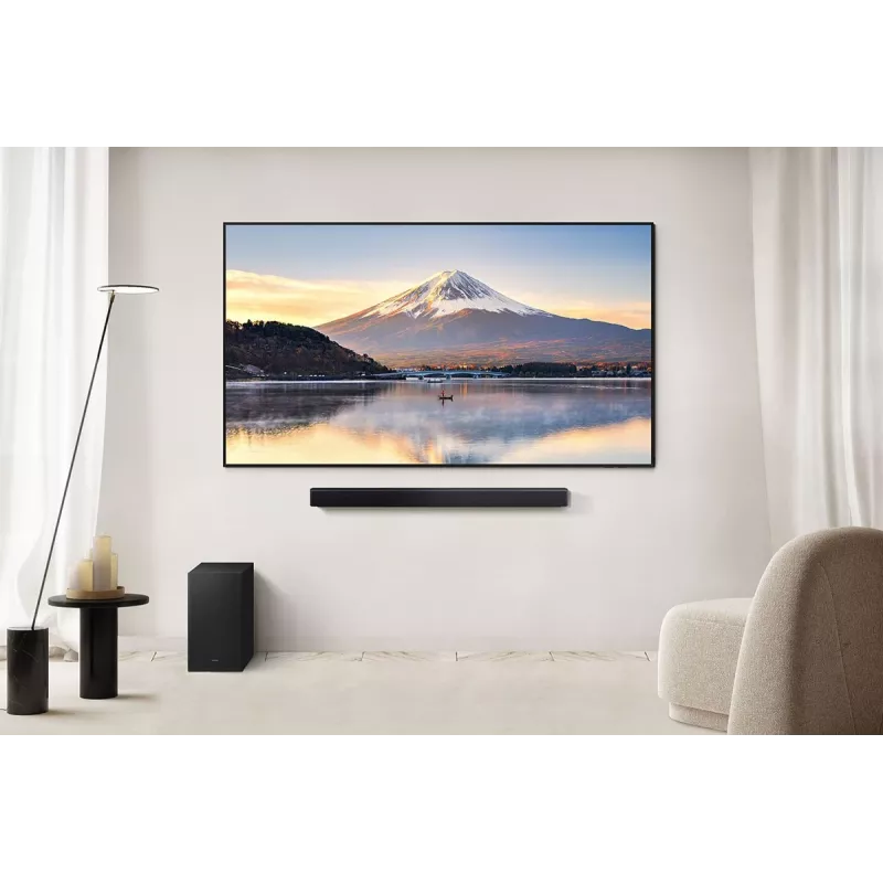 Soundbar Samsung HW-B460GF 2.1 kanalo Bluetooth su belaidžiu žemų dažnių garsiakalbiu