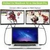 Techly adapterio laidas USB-C kištukas į HDMI 2.0 4K kištukas 2 m juodas