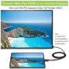 Techly adapterio laidas USB-C kištukas į HDMI 2.0 4K kištukas 2 m juodas