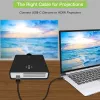 Techly adapterio laidas USB-C kištukas į HDMI 2.0 4K kištukas 2 m juodas