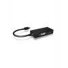 ICY BOX IB-AC1032 Mini DisplayPort DVI-D + VGA (D-Sub) + HDMI juodas