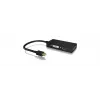 ICY BOX IB-AC1032 Mini DisplayPort DVI-D + VGA (D-Sub) + HDMI juodas