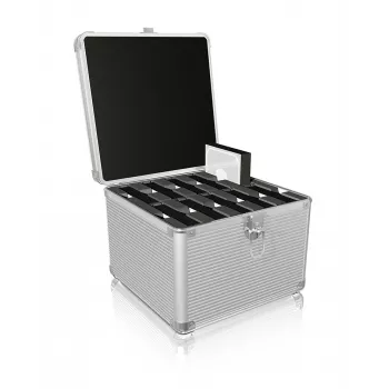 ICY BOX IB-AC628 Lagaminas Metalas, Plastikas Sidabrinis