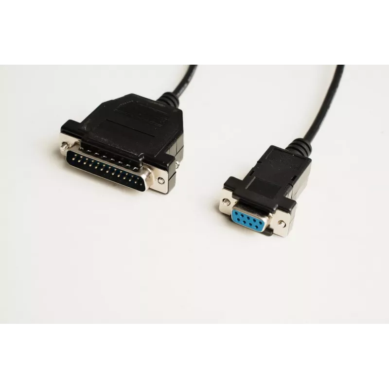 Microconnect IBM029B-1,8 nuoseklusis kabelis Juodas 1,8 m DB-9 DB-25