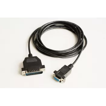 Microconnect IBM029B-1,8 nuoseklusis kabelis Juodas 1,8 m DB-9 DB-25