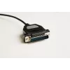 Microconnect IBM029B-1,8 nuoseklusis kabelis Juodas 1,8 m DB-9 DB-25