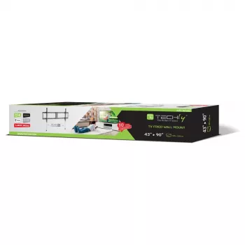 Techly fiksuotas sieninis laikiklis LED TV LCD 43-90 colių
