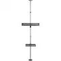 Techly ICA-TR32 TV laikiklis/stovas 177,8 cm (70 colių) Sidabrinis