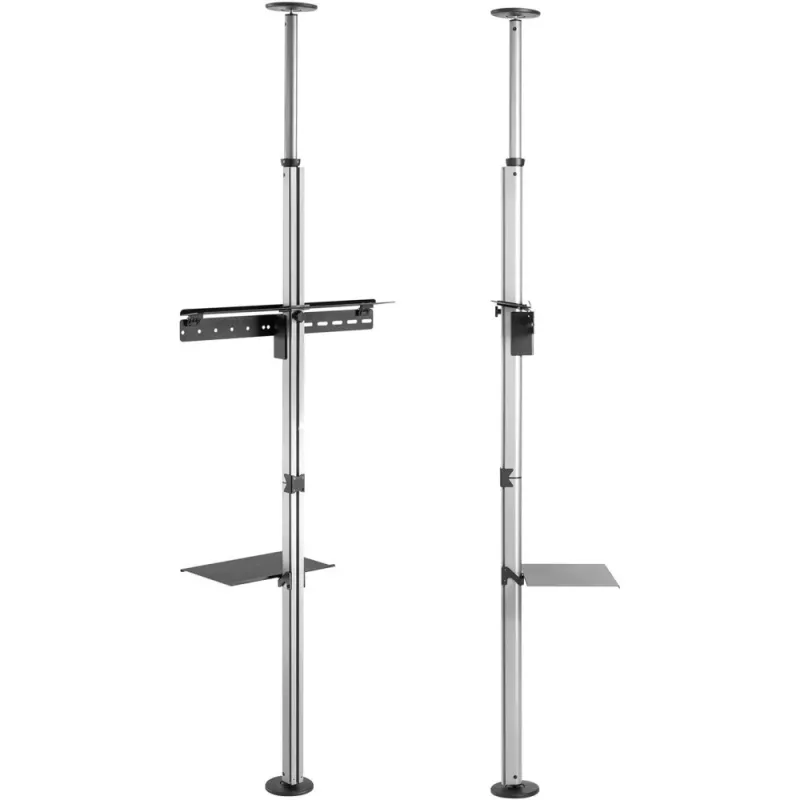 Techly ICA-TR32 TV laikiklis/stovas 177,8 cm (70 colių) Sidabrinis