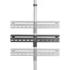Techly ICA-TR32 TV laikiklis/stovas 177,8 cm (70 colių) Sidabrinis
