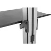 Techly ICA-TR32 TV laikiklis/stovas 177,8 cm (70 colių) Sidabrinis