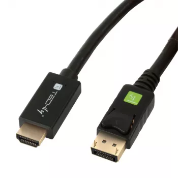 Techly keitiklio kabelis 2 m DisplayPort į HDMI 1.2 4K ICOC DSP-H12-020