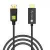 Techly keitiklio kabelis 2 m DisplayPort į HDMI 1.2 4K ICOC DSP-H12-020