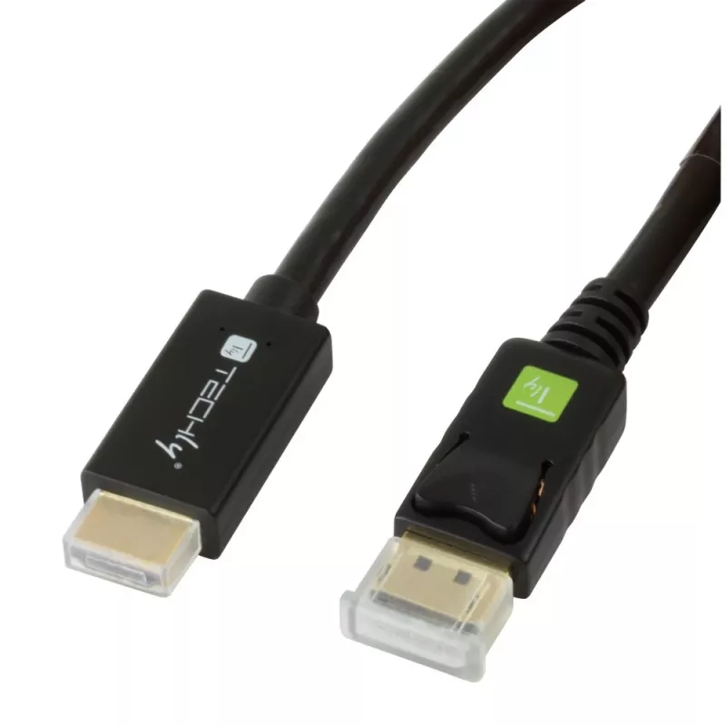 Techly keitiklio kabelis 2 m DisplayPort į HDMI 1.2 4K ICOC DSP-H12-020
