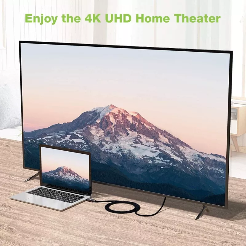 Techly keitiklio kabelis 2 m DisplayPort į HDMI 1.2 4K ICOC DSP-H12-020