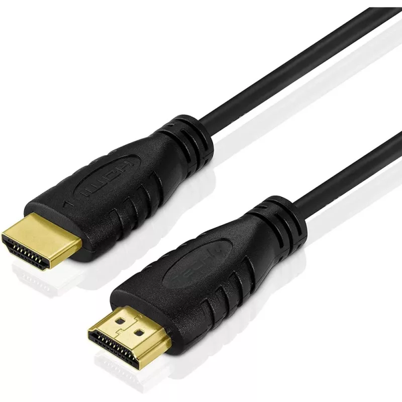 Techly HDMI 2.0 laidas A/A V/K 9 m juodas 18 Gbit/s 3D