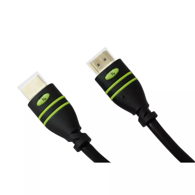 Techly 15 m didelės spartos HDMI laidas su Ethernet A/A M/M juodas ICOC HDMI-4-150