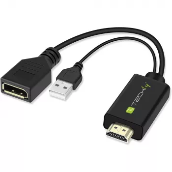 Vaizdo signalo keitiklis Techly ICOC HDMI-DP12A 4096x2160 120Hz